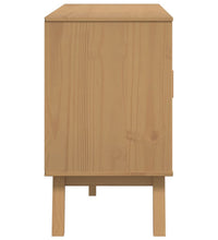 Sideboard OLDEN Braun 114x43x73,5 cm Massivholz Kiefer
