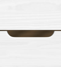 Tagesbett mit 2 Schubladen IRUN Weiß 90x200cm Massivholz Kiefer