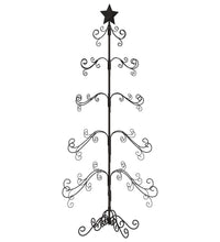 Metall-Weihnachtsbaum für Dekorationen Schwarz 150 cm