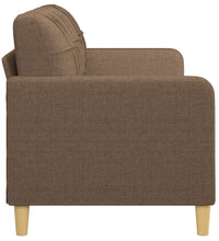 3-Sitzer-Sofa Braun 180 cm Stoff