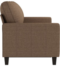 3-Sitzer-Sofa Braun 180 cm Stoff