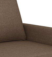 3-Sitzer-Sofa Braun 180 cm Stoff