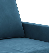 Sessel Blau 60 cm Samt