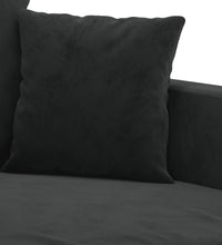 Sessel Schwarz 60 cm Samt