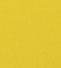 2-Sitzer-Sofa Hellgelb 140 cm Stoff