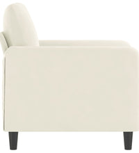 Sessel Creme 60 cm Samt