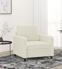 Sessel Creme 60 cm Samt