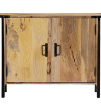 Sideboard 83x30x69 cm Massivholz Mango