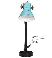 Schreibtischlampe 25 W Blau 15x15x55 cm E27