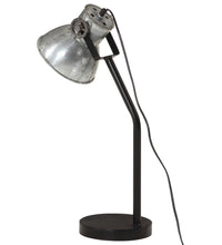 Schreibtischlampe 25 W Vintage-Silber 17x17x60 cm E27