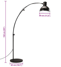 Stehleuchte 25 W Schwarz 150 cm E27