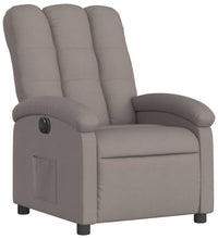 Relaxsessel Elektrisch Taupe Stoff