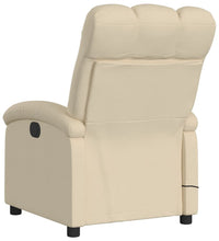 Massagesessel Elektrisch Creme Stoff