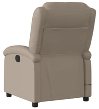 Massagesessel Elektrisch Cappuccino-Braun Kunstleder