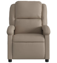 Massagesessel Elektrisch Cappuccino-Braun Kunstleder