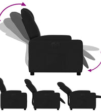 Relaxsessel Elektrisch Schwarz Stoff