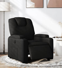 Relaxsessel Elektrisch Schwarz Stoff