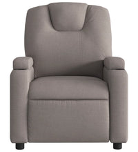 Relaxsessel Elektrisch Taupe Stoff