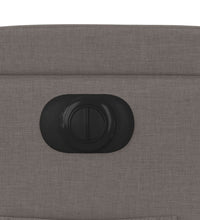Relaxsessel Elektrisch Taupe Stoff