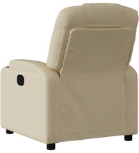 Relaxsessel Elektrisch Creme Stoff