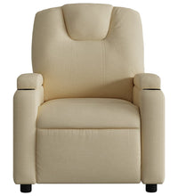 Relaxsessel Elektrisch Creme Stoff