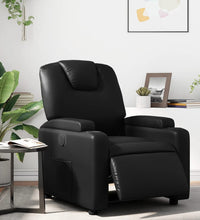 Relaxsessel Elektrisch Schwarz Kunstleder