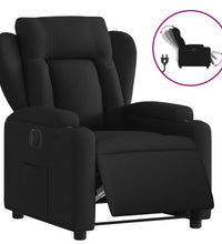 Relaxsessel Elektrisch Schwarz Stoff