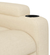 Relaxsessel Elektrisch Creme Stoff