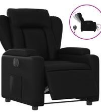 Relaxsessel Elektrisch Schwarz Kunstleder
