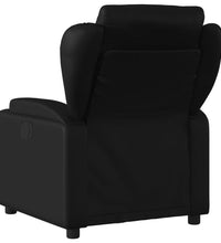 Relaxsessel Elektrisch Schwarz Kunstleder