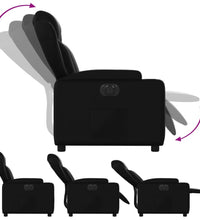 Relaxsessel Elektrisch Schwarz Kunstleder
