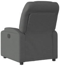 Relaxsessel Elektrisch Dunkelgrau Stoff