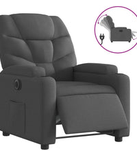 Relaxsessel Elektrisch Schwarz Stoff