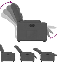 Relaxsessel Elektrisch Schwarz Stoff