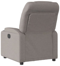 Relaxsessel Elektrisch Taupe Stoff