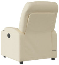 Massagesessel Elektrisch Creme Stoff