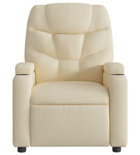 Massagesessel Elektrisch Creme Stoff