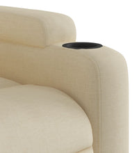 Massagesessel Elektrisch Creme Stoff