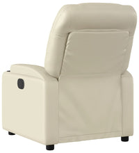 Massagesessel Elektrisch Creme Kunstleder