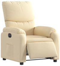 Relaxsessel Elektrisch Creme Stoff