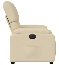 Relaxsessel Elektrisch Creme Stoff