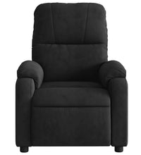 Relaxsessel Elektrisch Schwarz Mikrofasergewebe