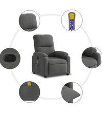 Massagesessel Aufstehhilfe Elektrisch Dunkelgrau