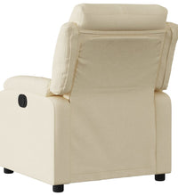 Relaxsessel Elektrisch Creme Stoff