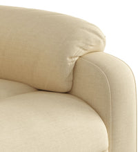 Relaxsessel Elektrisch Creme Stoff