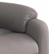 Massagesessel Elektrisch Taupe Stoff