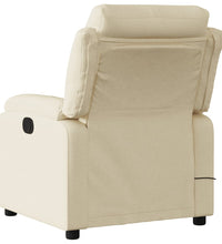 Massagesessel Elektrisch Creme Stoff