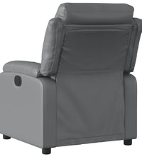 Relaxsessel Elektrisch Grau Kunstleder