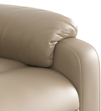 Massagesessel Elektrisch Cappuccino-Braun Kunstleder