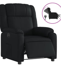 Relaxsessel Elektrisch Schwarz Kunstleder